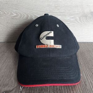 Dodge Cummins Turbo Diesel Black/Chrome Hat